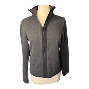 Lululemon Its Fleecing Cold Full Zip Fleece Jacket Women’s Size 8 Gray